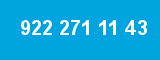 922 271 11 43